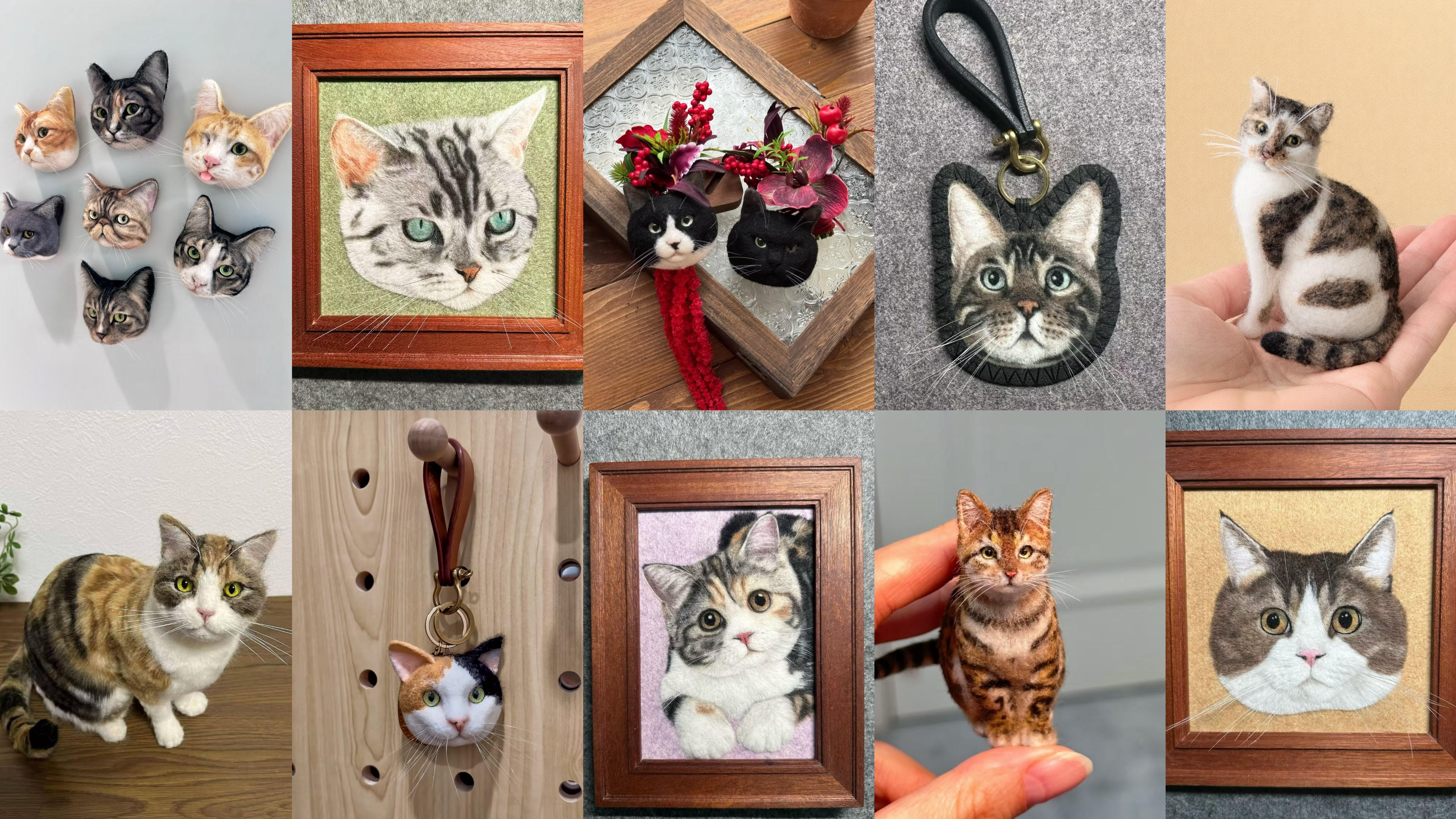 Custom Felted Cat Portrait Guide: From Mini to Full Sculpture