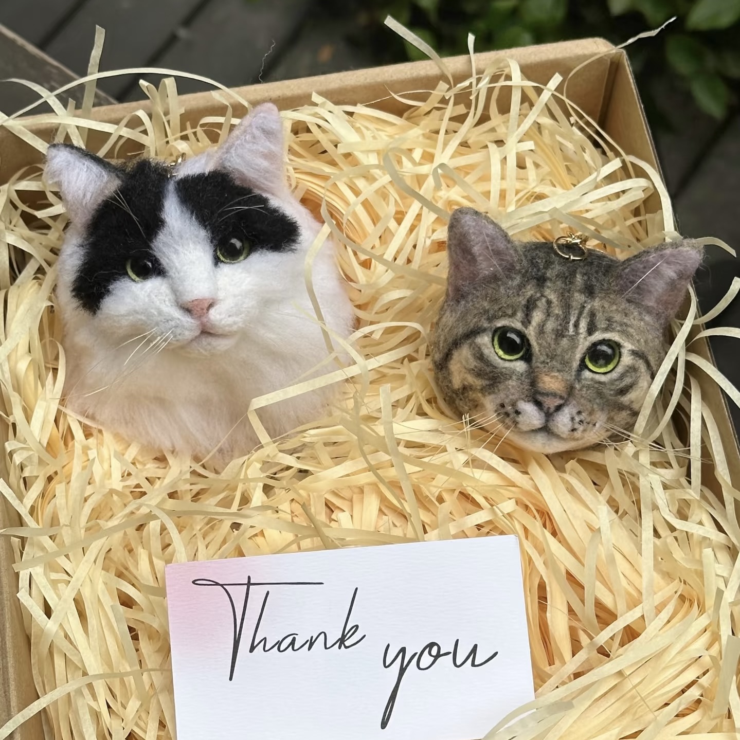 Custom needle felted rabbit portrait - realistic wool pet sculpture