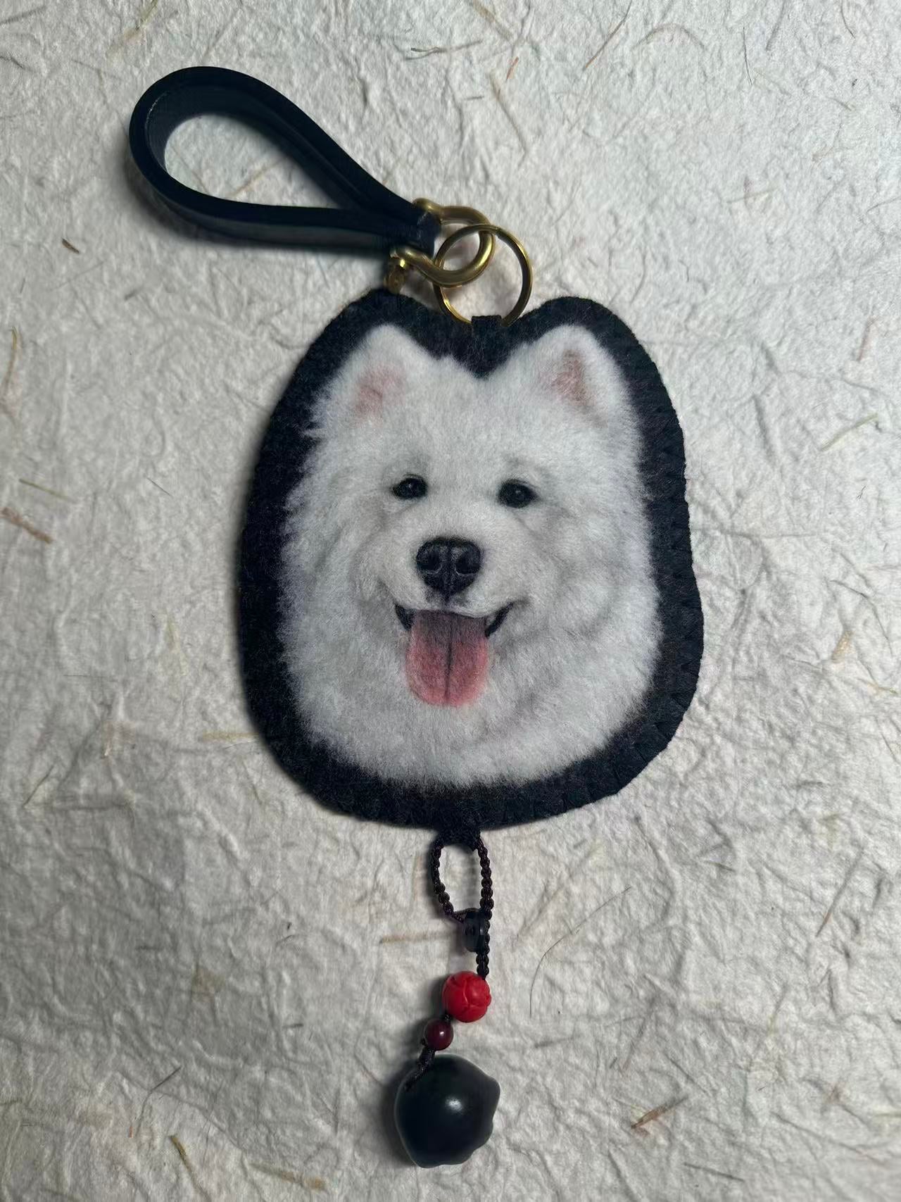 Custom 2D Felted Pet Ornament: Handcrafted Wool Decoration - Photo 18