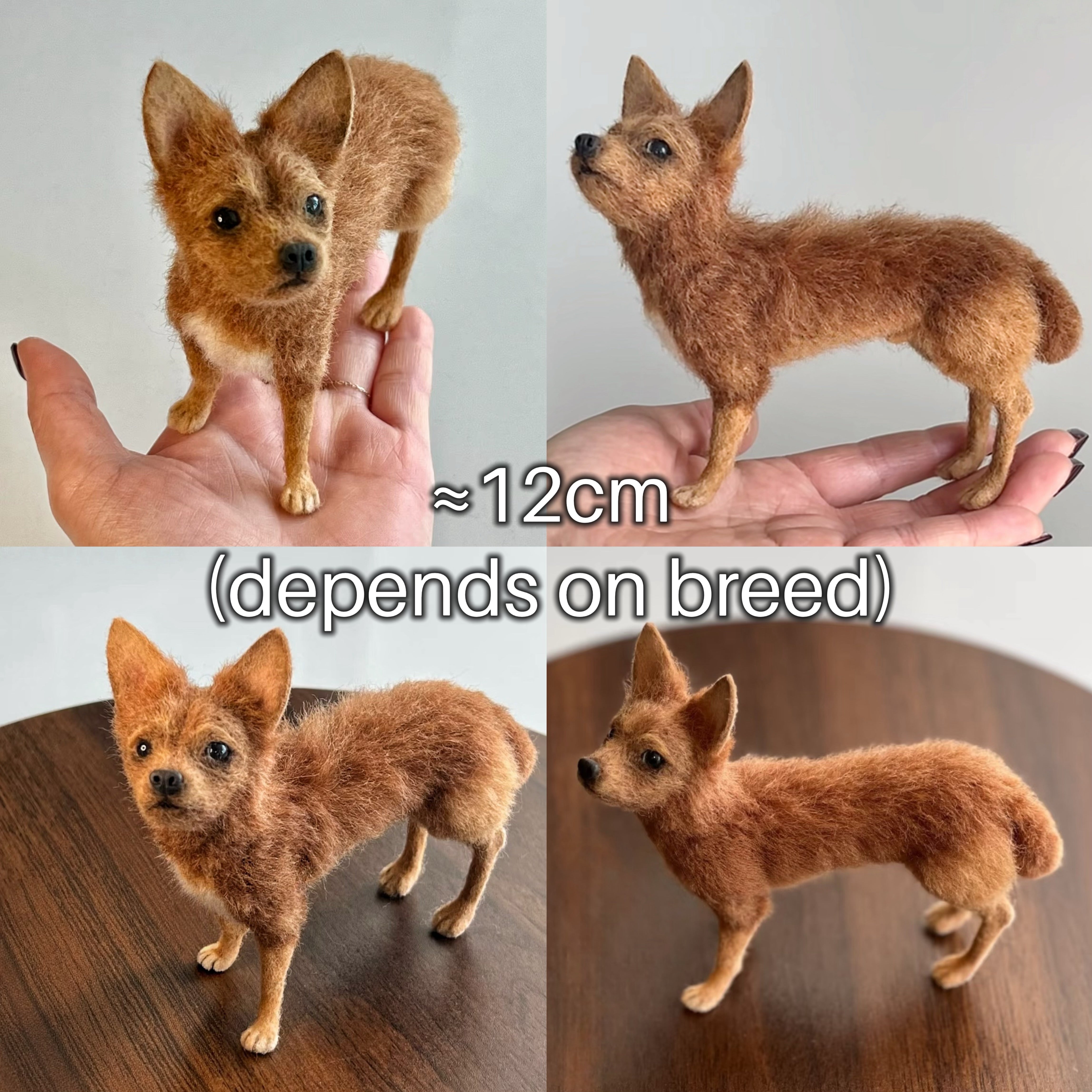 Custom 3D Felted Pet Sculpture/Statue (different sizes) - Photo 6