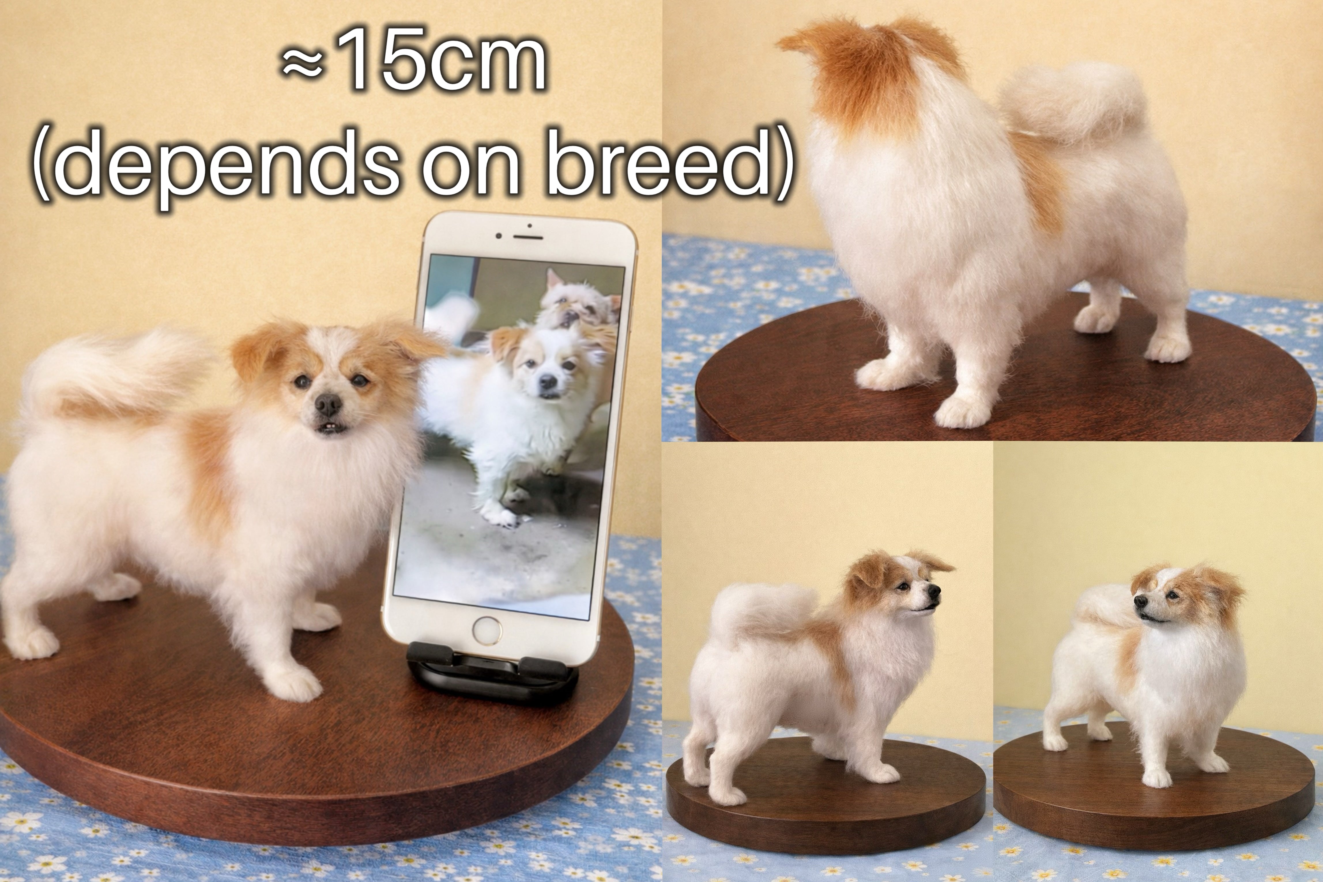 Custom 3D Felted Pet Sculpture/Statue (different sizes) - Photo 7