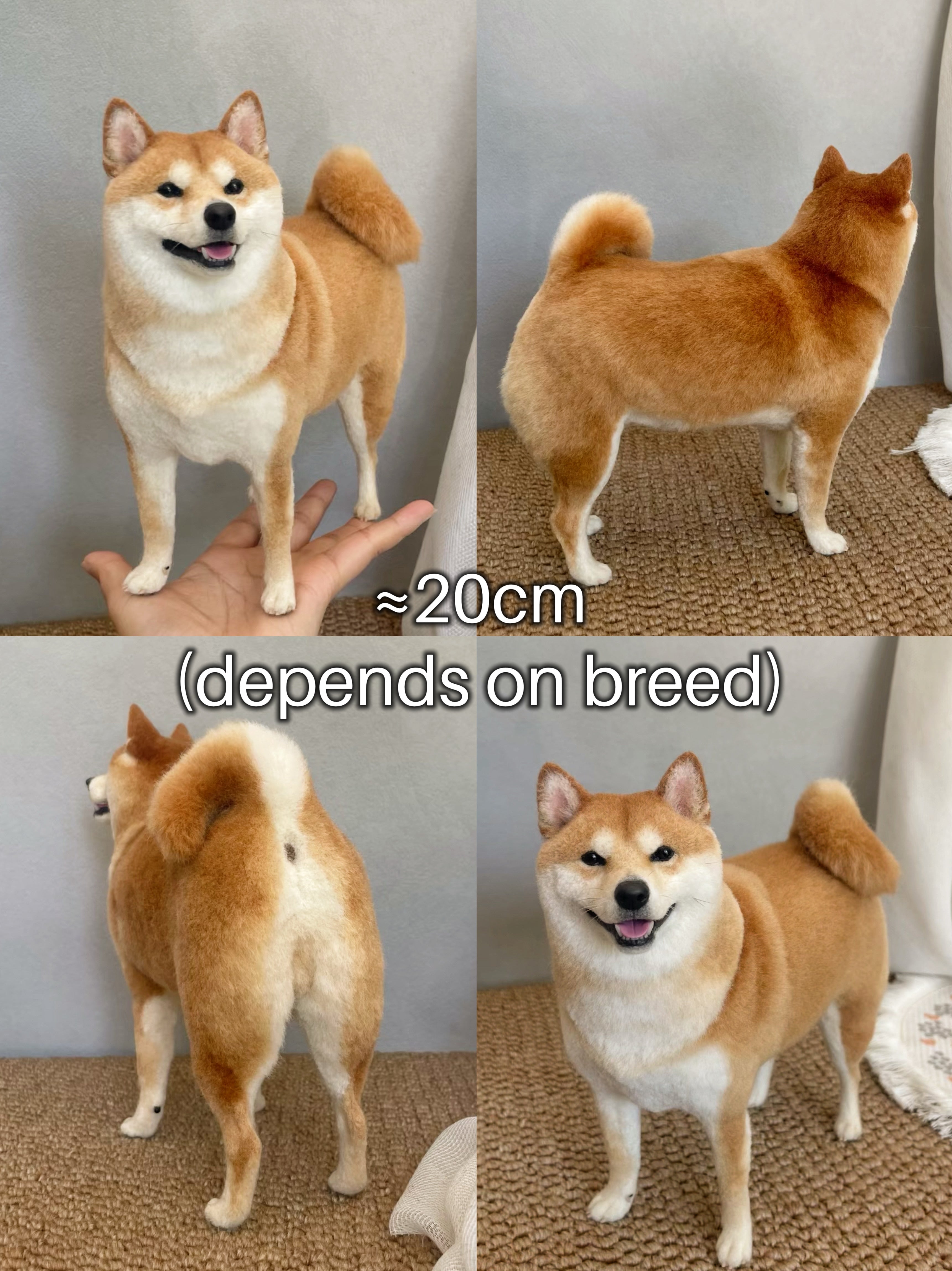 Custom 3D Felted Pet Sculpture/Statue (different sizes) - Photo 8